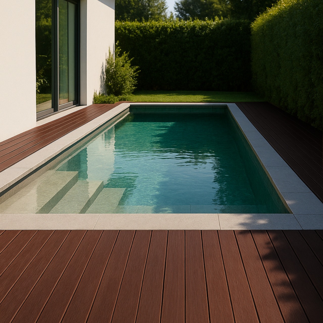 Deck em Bambu - Brown
